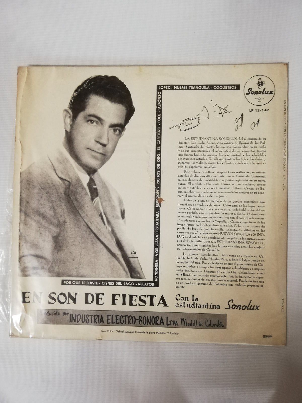 LP ESTUDIANTINA SONOLUX - EN SON DE FIESTA CON LA ESTUDIANTINA SONOLUX