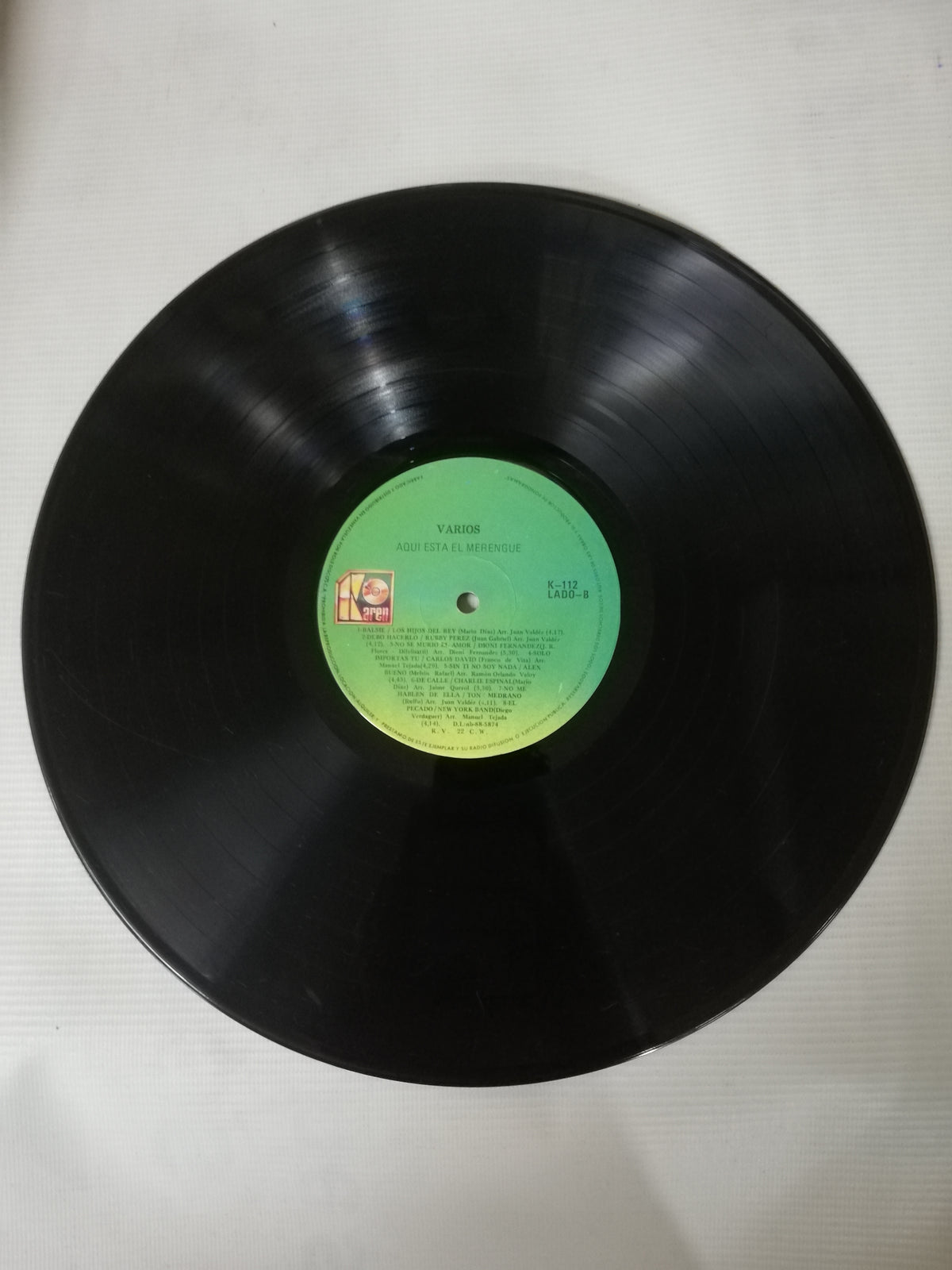 LP AQUI ESTA...EL MERENGUE - VARIOS INTÉRPRETES