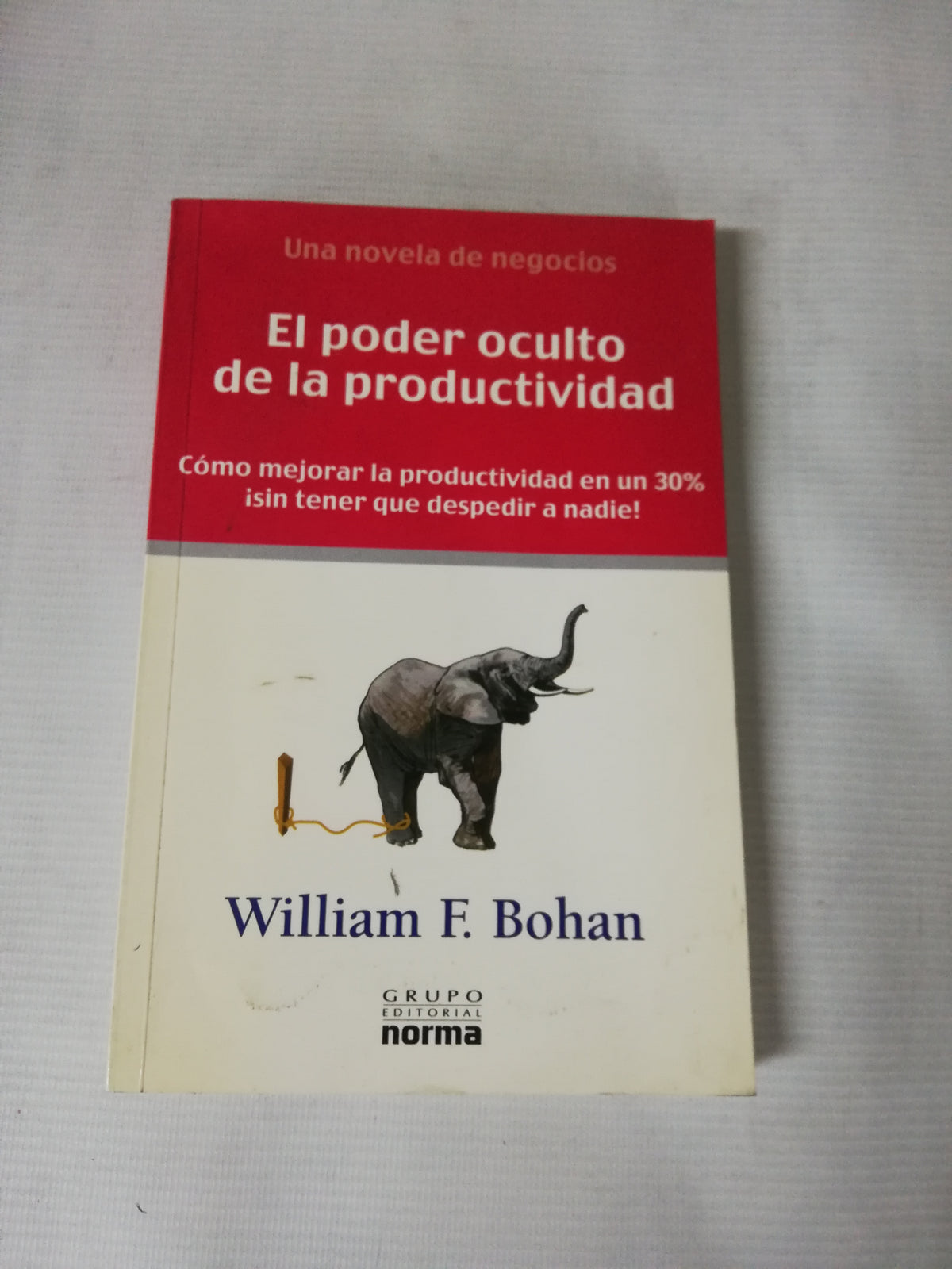 EL PODER OCULTO DE LA PRODUCTIVIDAD - WILLIAM F. BOHAN