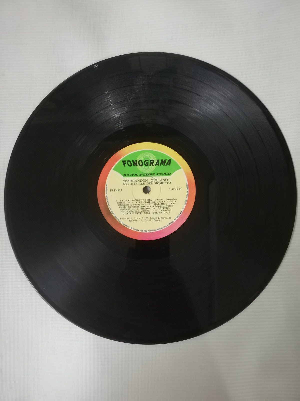 LP LOS ALEGRES DEL MOMENTO - PARRANDON ZULIANO