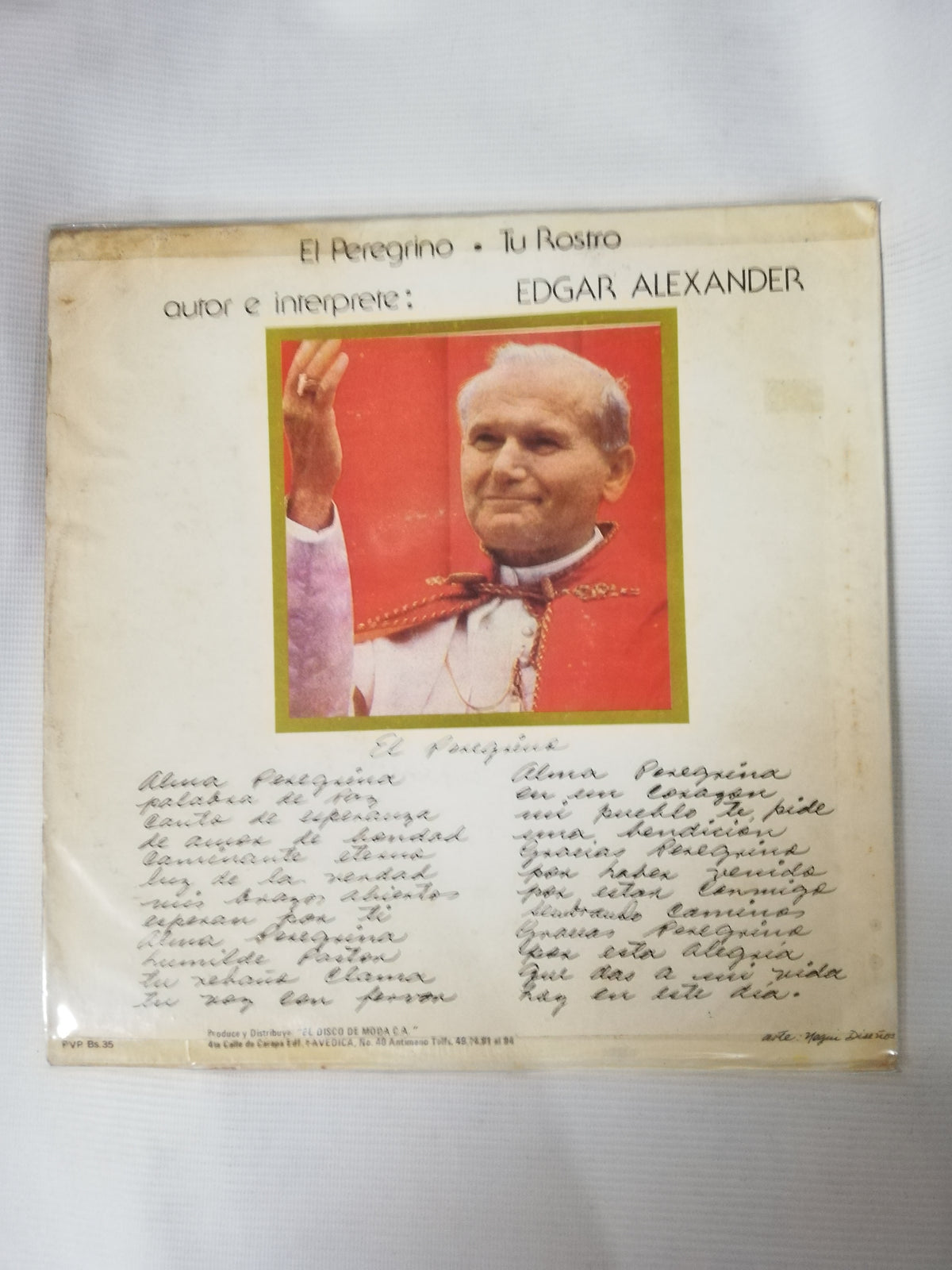 LP EDGAR ALEXANDER - EL PEREGRINO