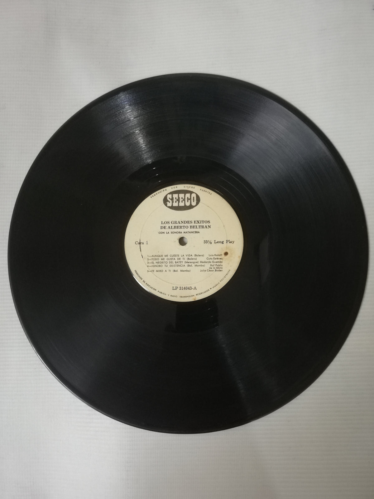 LP ALBERTO BELTRAN - LOS GRANDES EXITOS DE ALBERTO BELTRAN