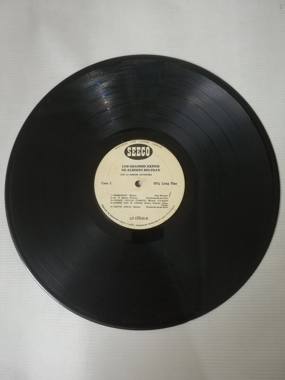 LP ALBERTO BELTRAN - LOS GRANDES EXITOS DE ALBERTO BELTRAN