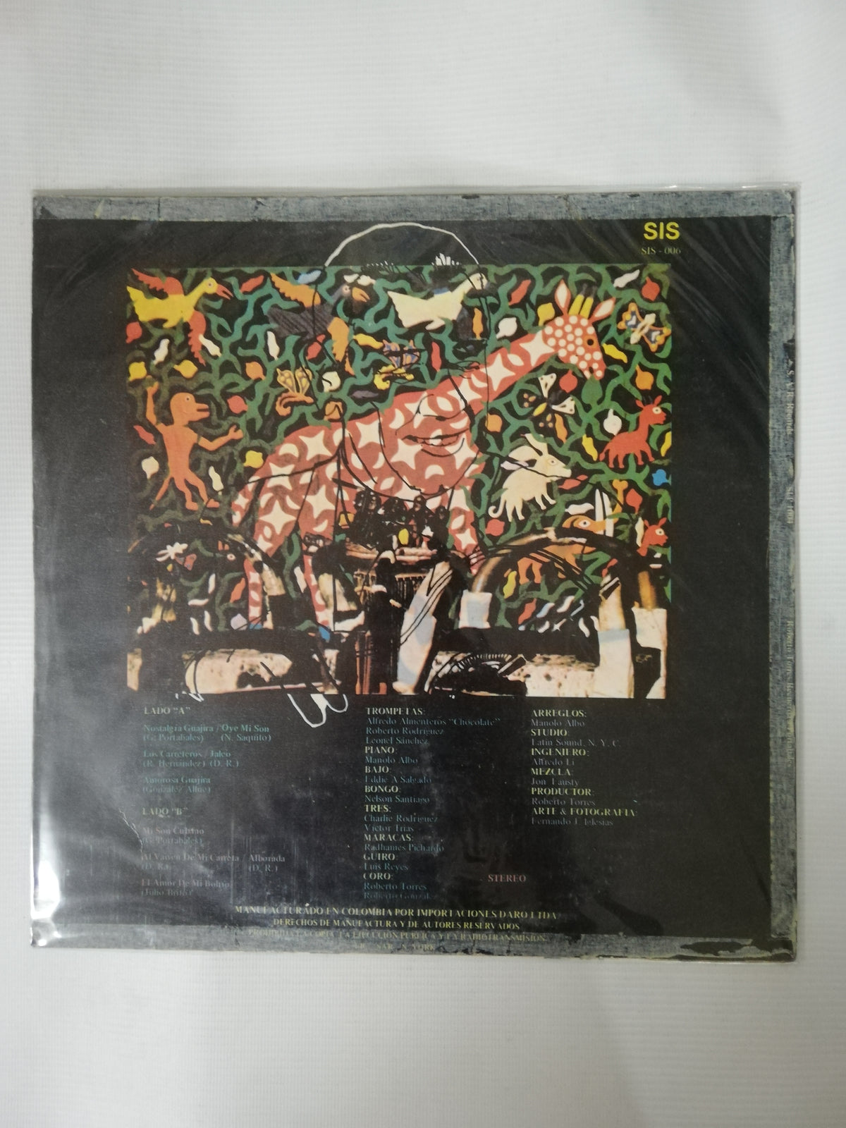 LP ROBERTO TORRES - ROBERTO TORRES RECUERDA A PORTABALES