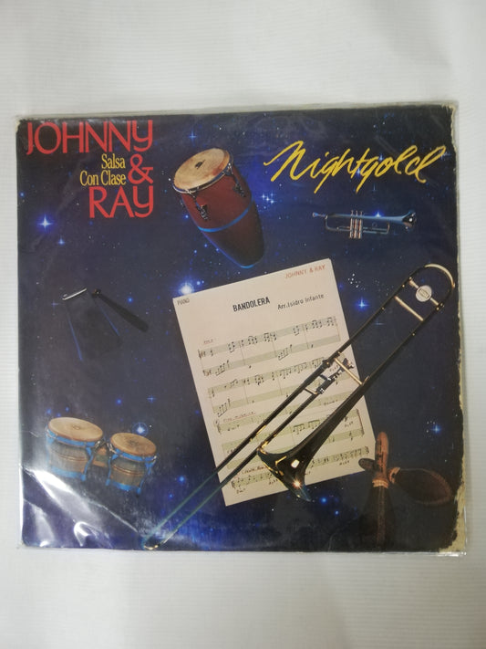 LP JOHNNY & RAY SALSA CON CLASE - NIGHT GOLD