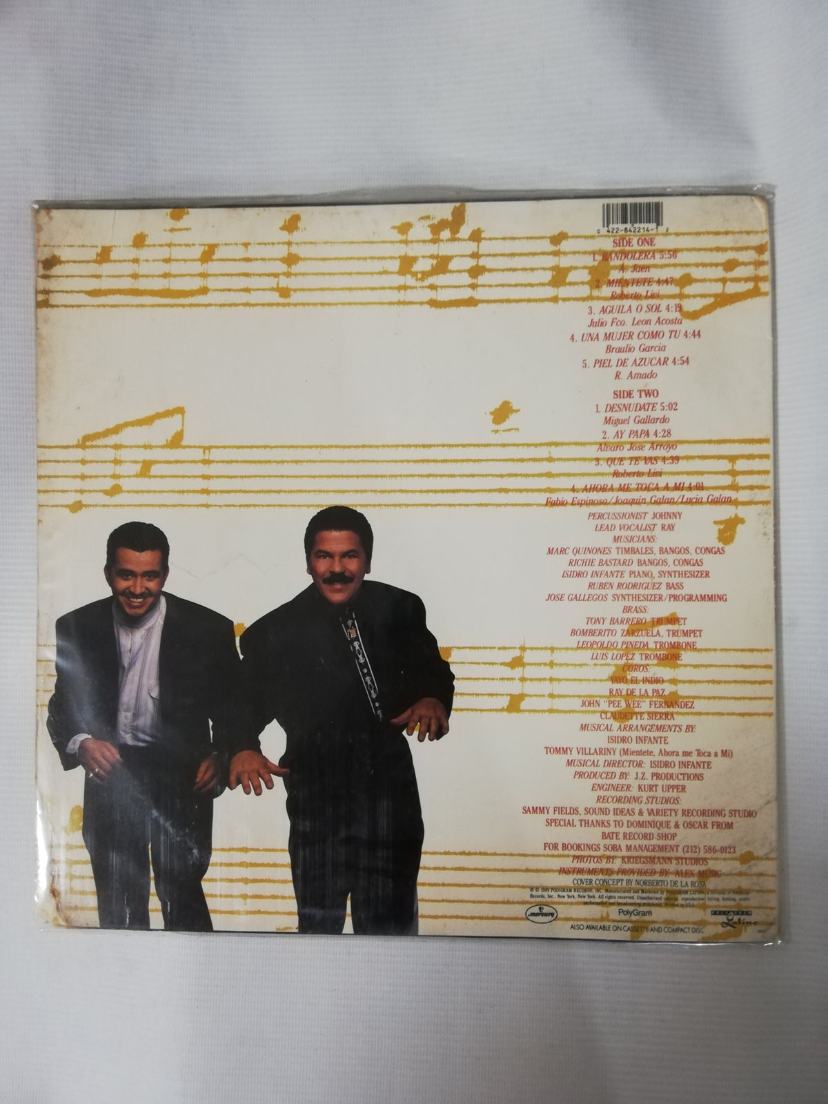 LP JOHNNY & RAY SALSA CON CLASE - NIGHT GOLD