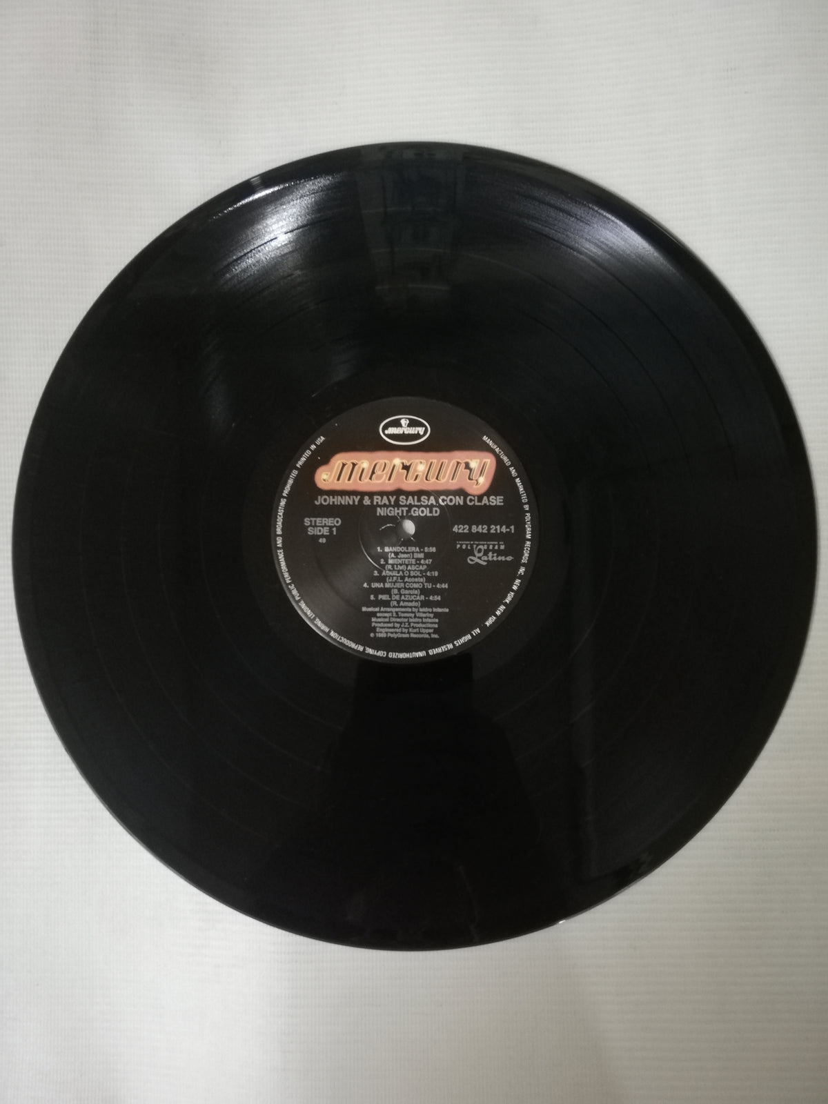 LP JOHNNY & RAY SALSA CON CLASE - NIGHT GOLD