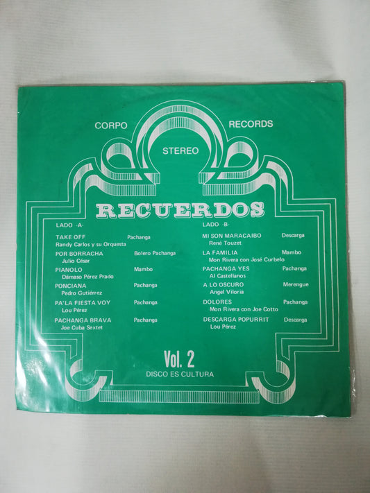 LP RECUERDOS PACHANGA - RECUERDOS PACHANGA VOL. 2