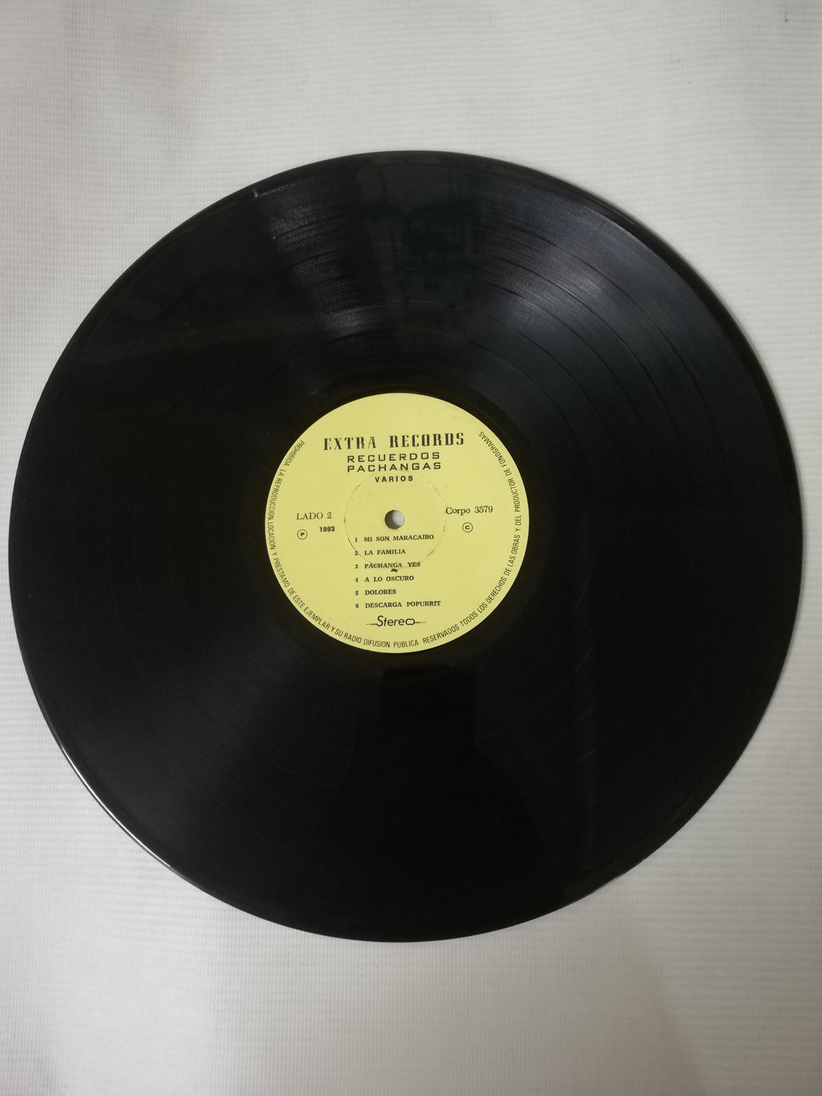 LP RECUERDOS PACHANGA - RECUERDOS PACHANGA VOL. 2