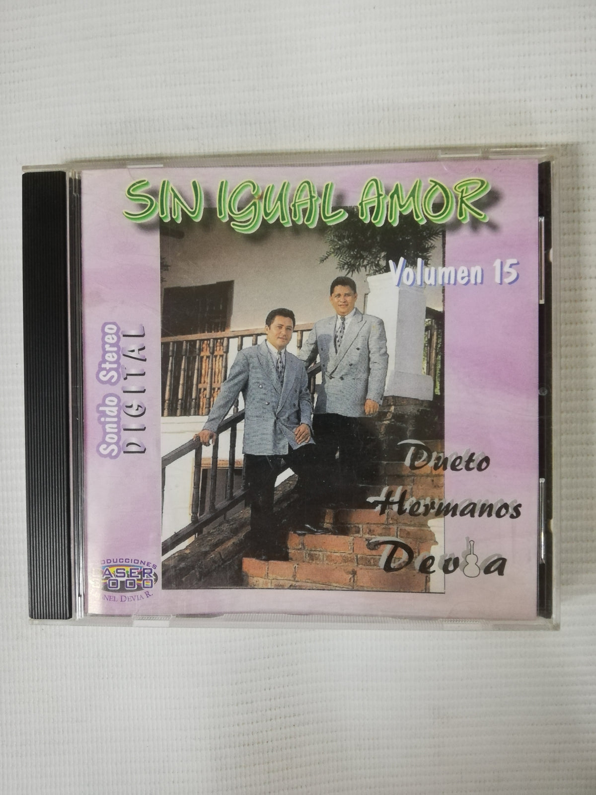 CD DUETO HERMANOS DEVIA - SIN IGUAL AMOR VOL. 15