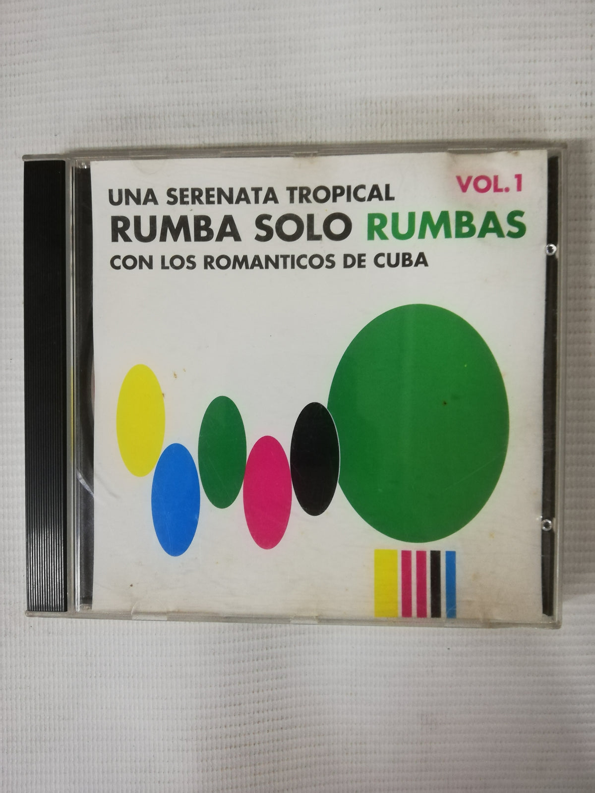 CD LOS ROMANTICOS DE CUBA - RUMBAS SOLO RUMBAS VOL. 1