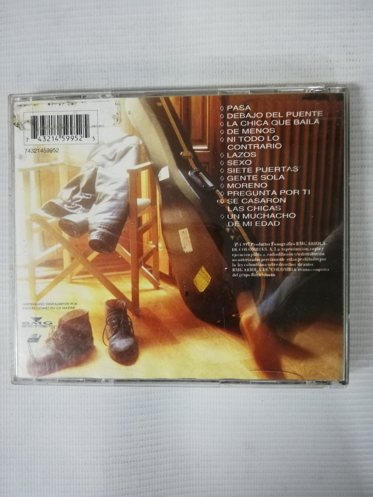 CD PEDRO GUERRA - TAN CERCA DE MI