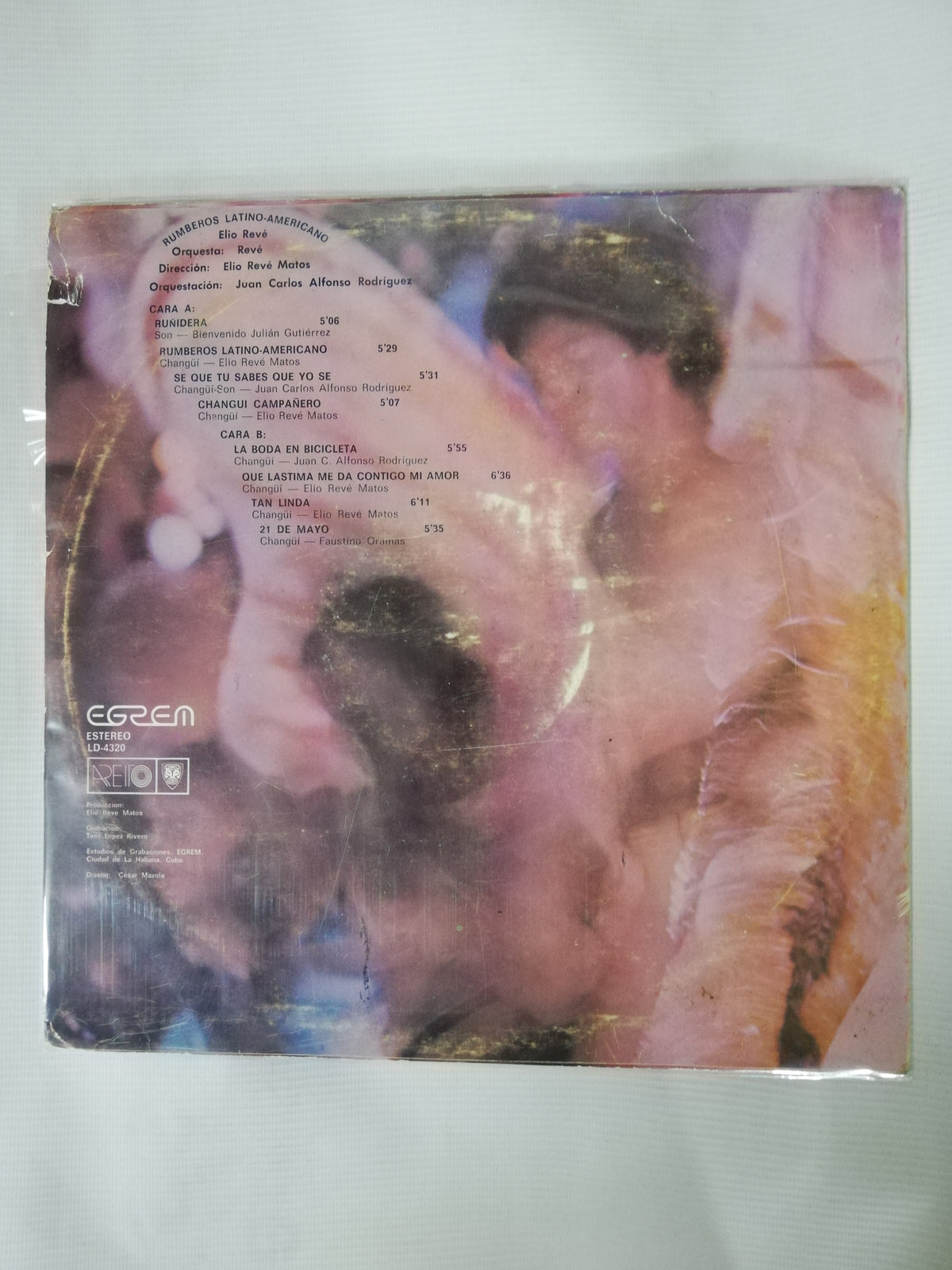 LP ELIO REVE - RUMBEROS LATINO AMERICANO
