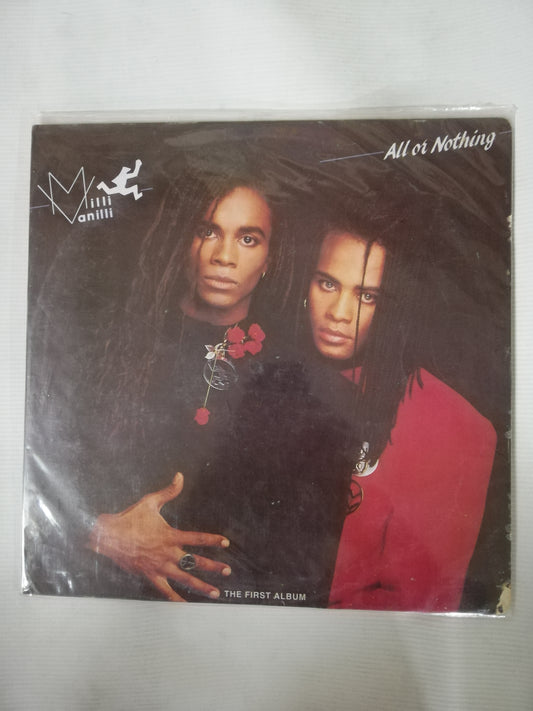 LP MILLI VANILLI - ALL OR NOTHING