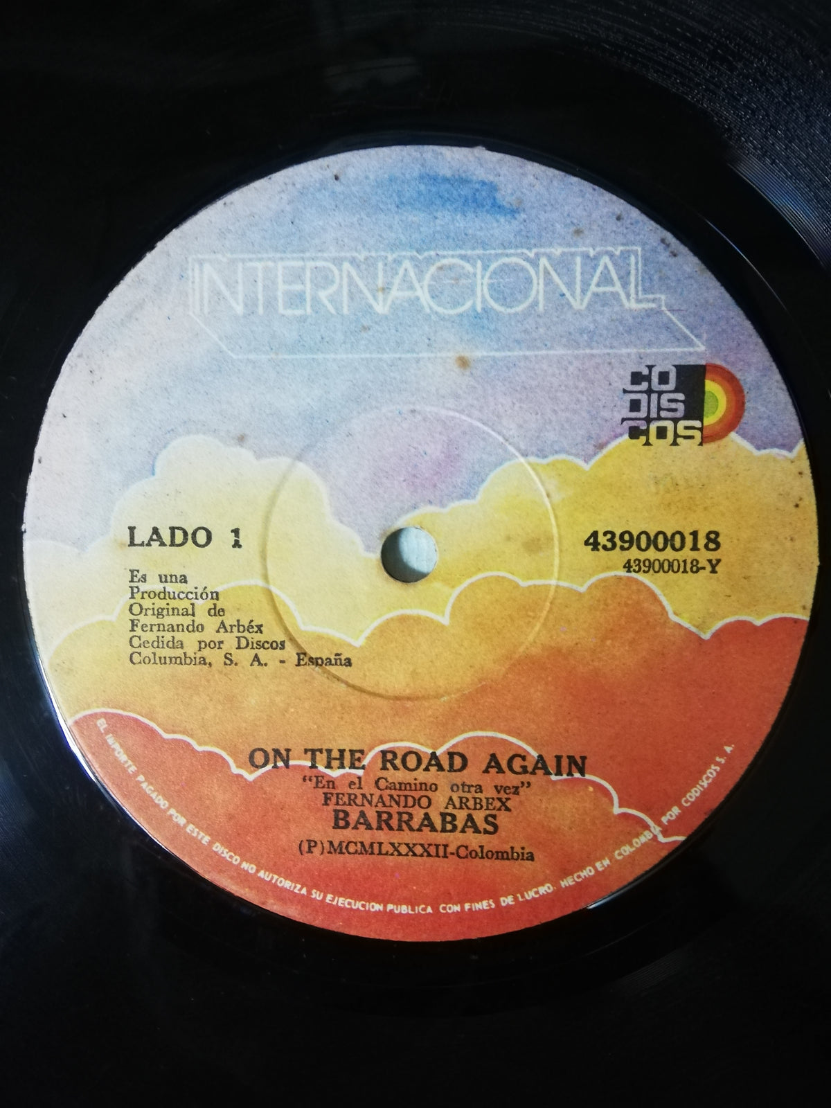 LP BARRABAS - ON THE ROAD AGAIN / WILD CAT