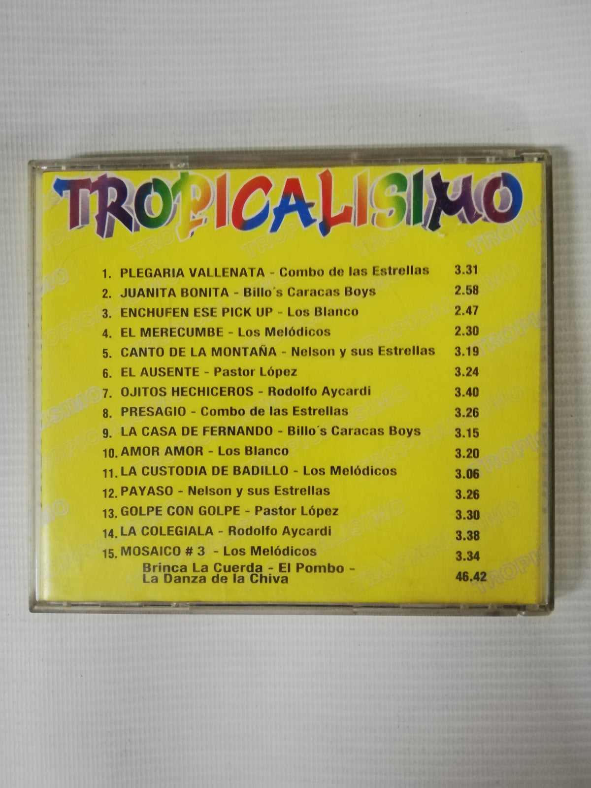 CD TROPICALISIMO - VARIOS INTÉRPRETES