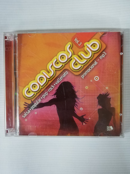 CD CODISCOS CLUB VOL. 3 - VARIOS INTÉRPRETES - CD + DVD