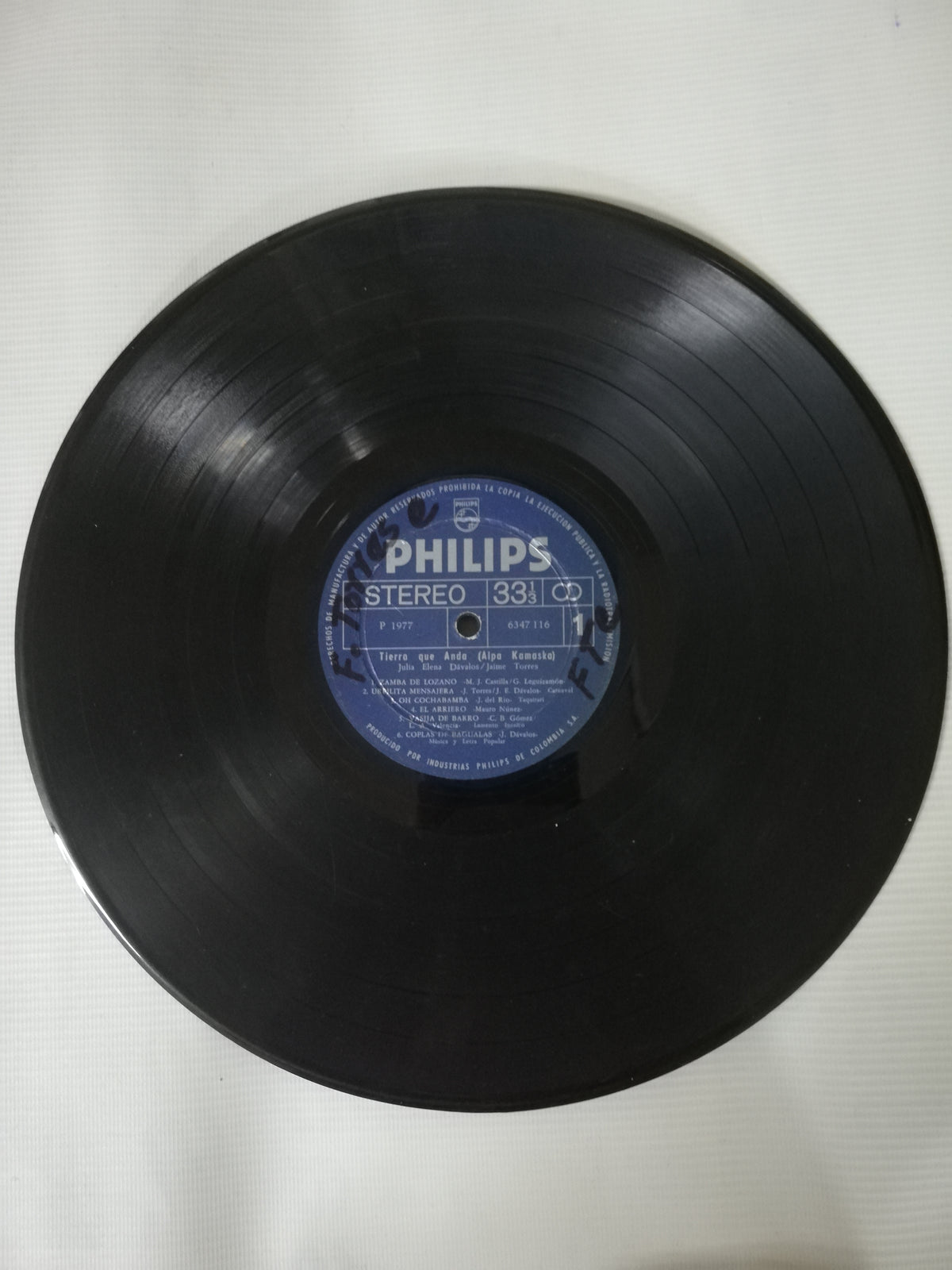 LP JULIA ELENA DAVALOS Y JAIME TORRES - TIERRA QUE ANDA