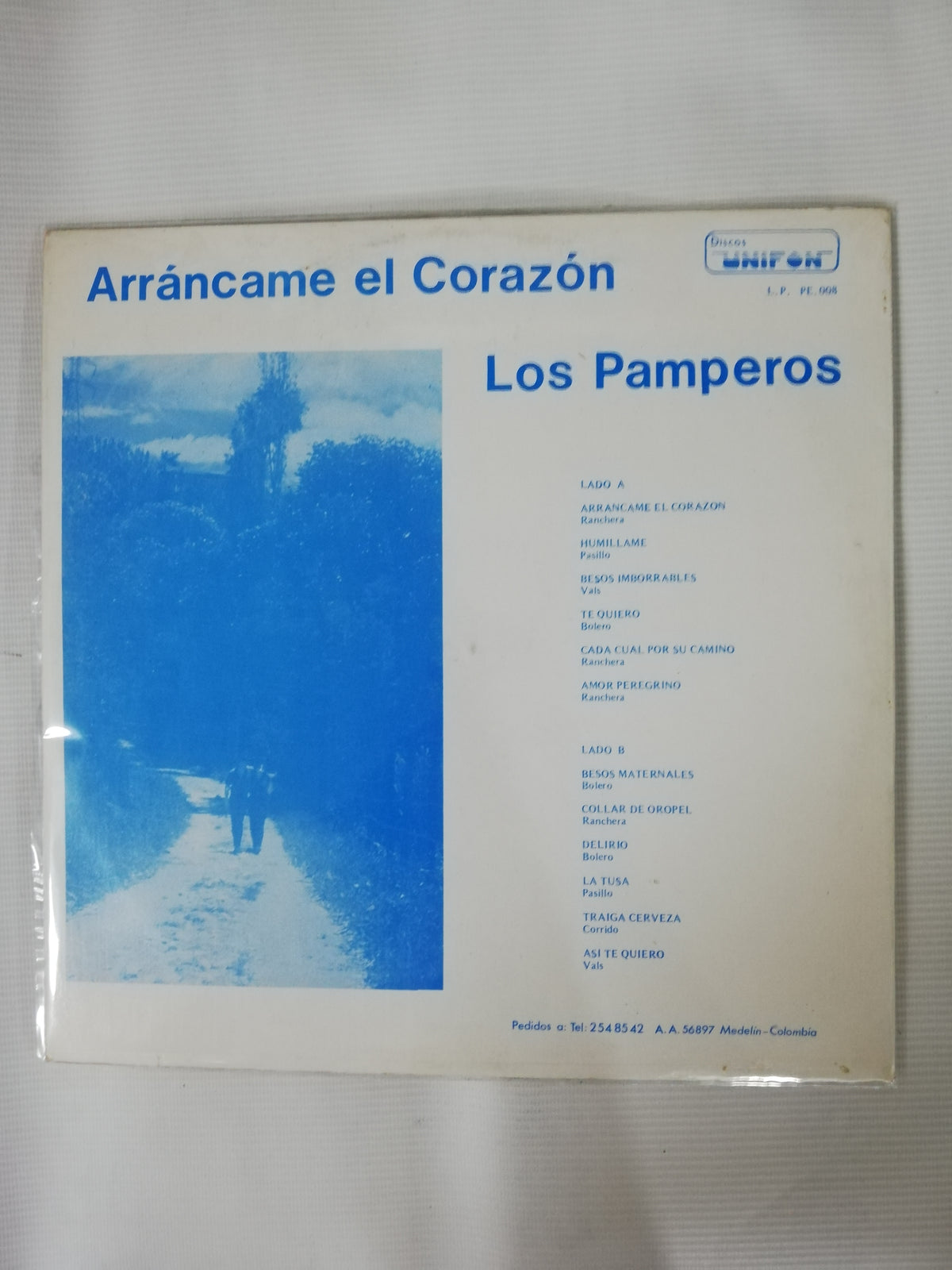 LP LOS PAMPEROS - ARRANCAME EL CORAZÓN