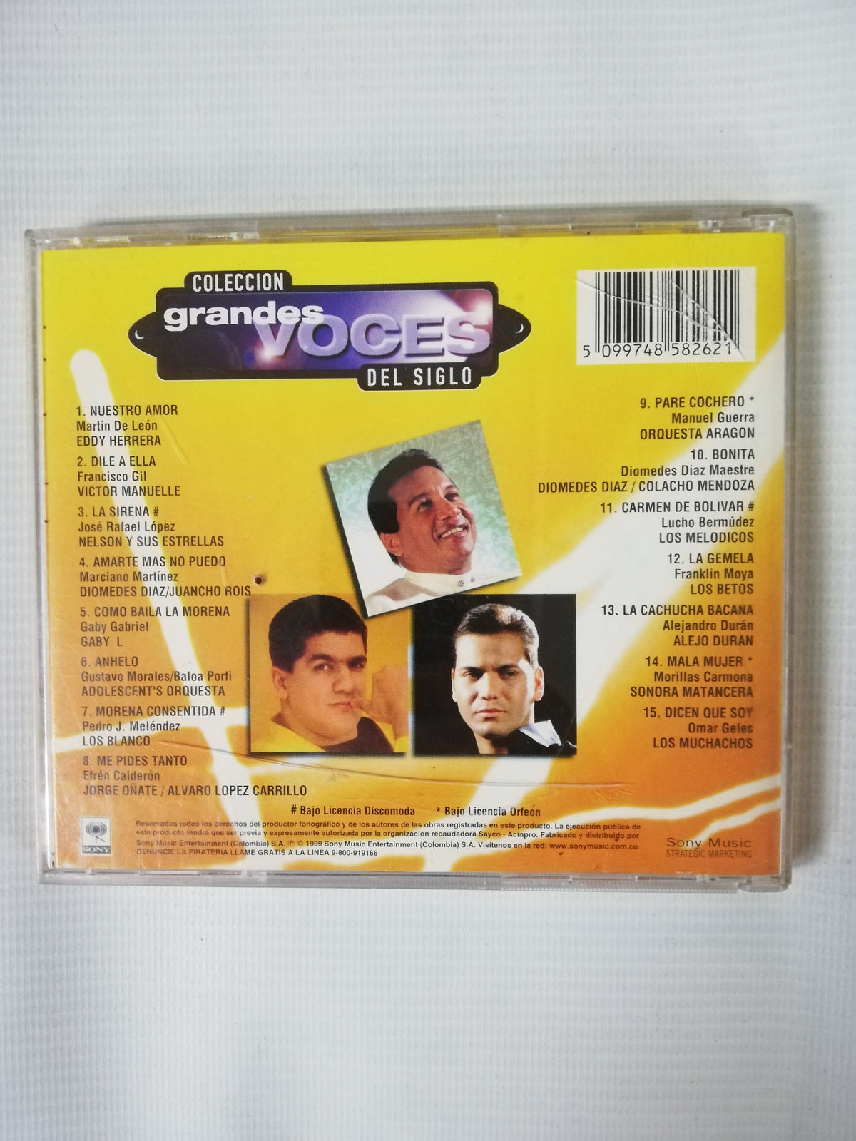 CD BAILABLES DEL SIGLO - VARIOS INTÉRPRETES