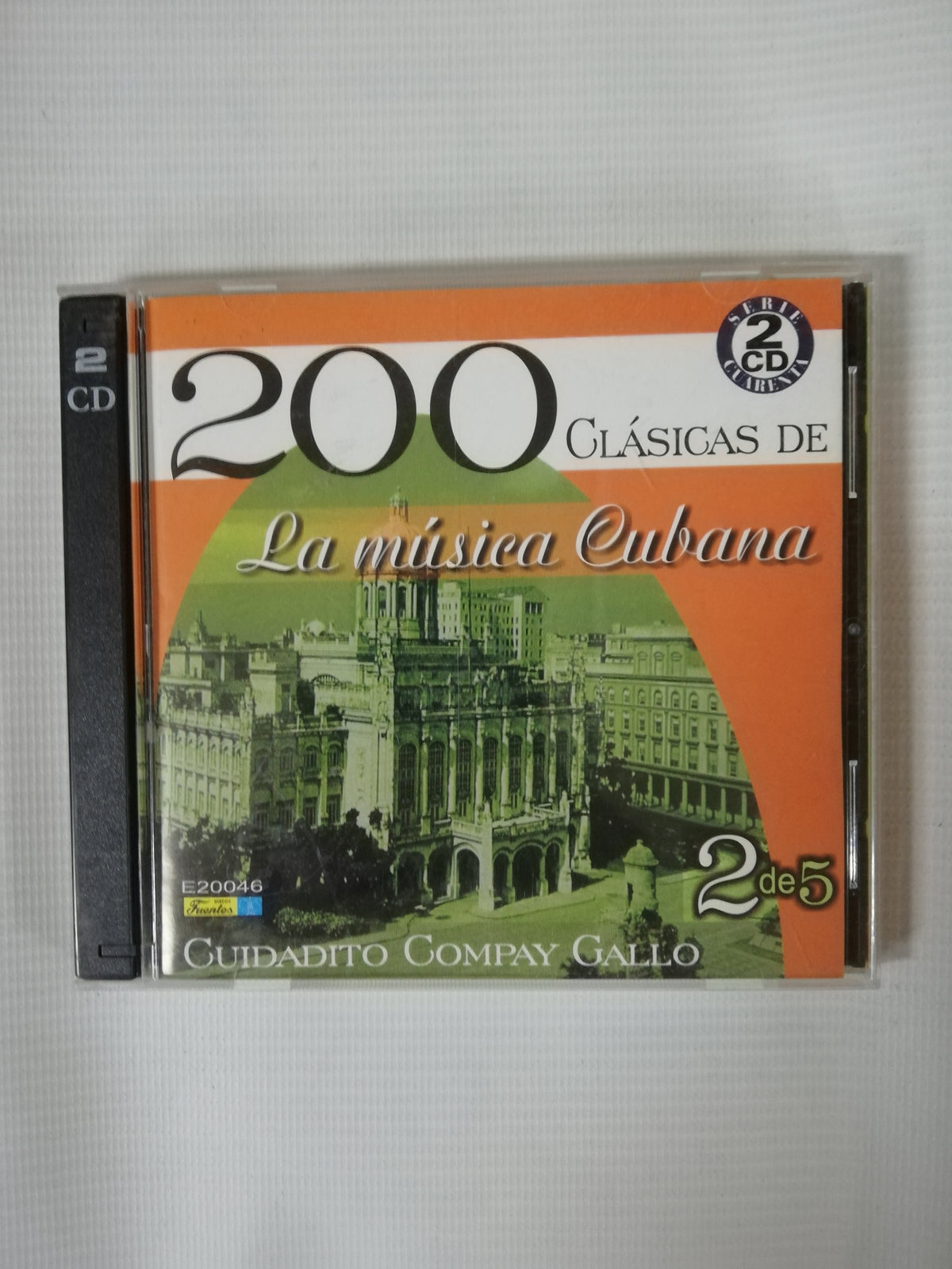 CD CLÁSICAS DE LA MÚSICA CUBANA - VARIOS INTÉRPRETES - CD X 2
