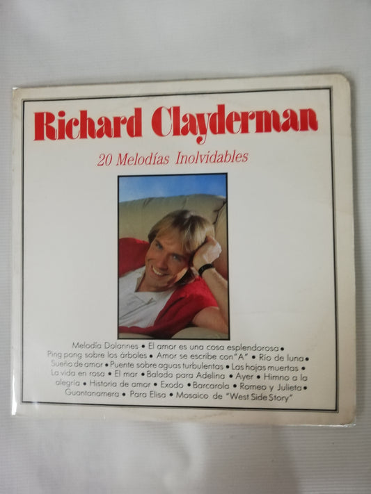 LP RICHARD CLAYDERMAN - 20 MELODÍAS ETERNAS