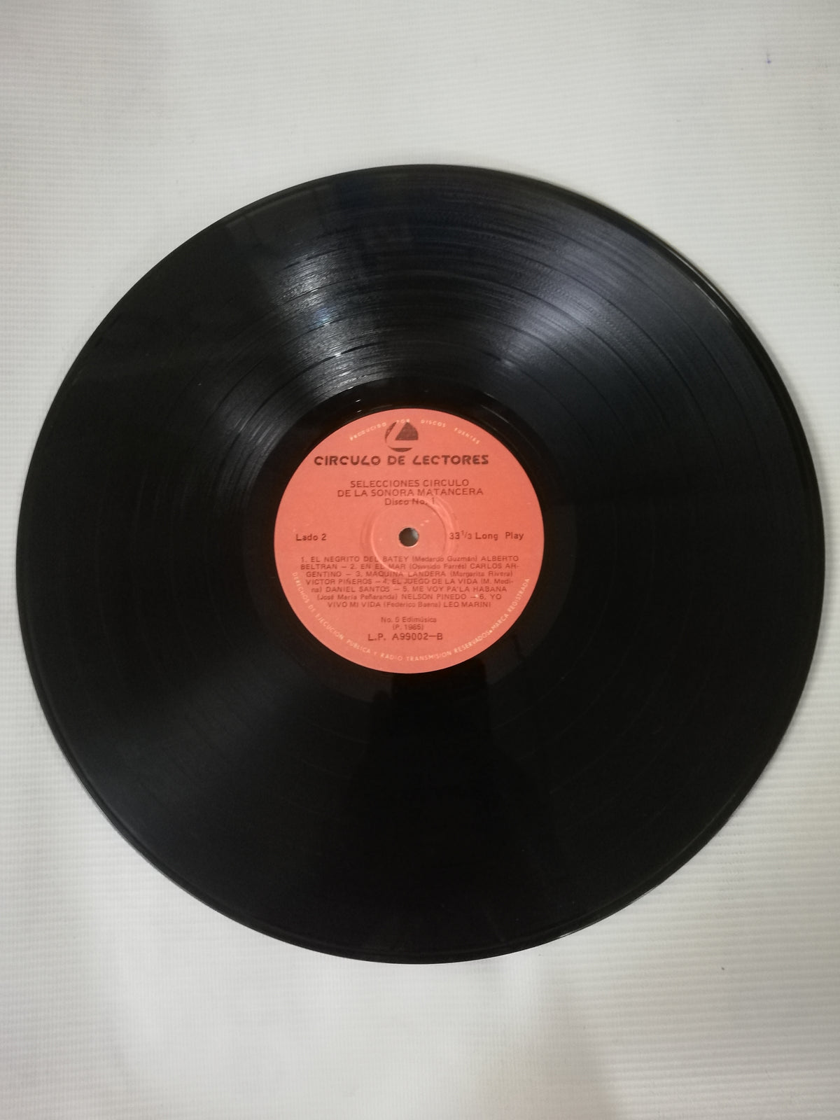 LP SONORA MATANCERA - SELECCIONES CIRCULO DE LA SONORA MATANCERA - VINYL X 3