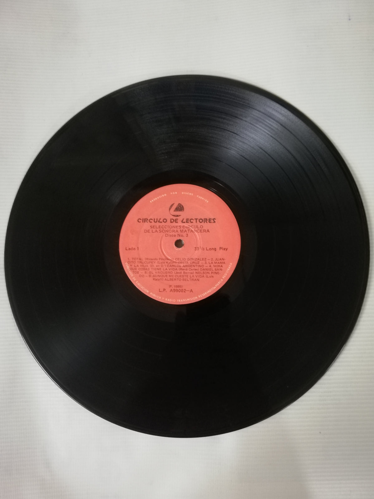 LP SONORA MATANCERA - SELECCIONES CIRCULO DE LA SONORA MATANCERA - VINYL X 3