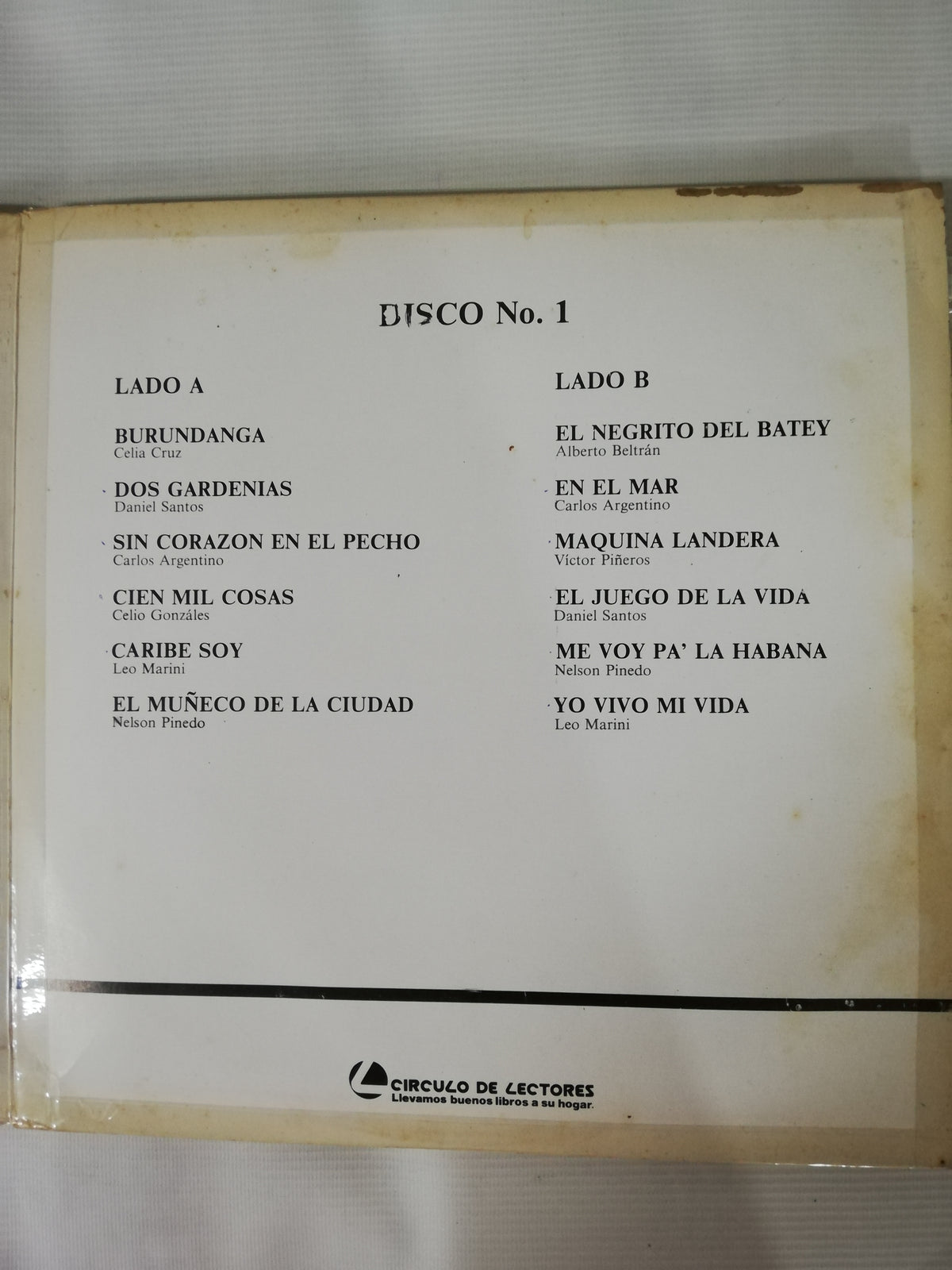 LP SONORA MATANCERA - SELECCIONES CIRCULO DE LA SONORA MATANCERA - VINYL X 3