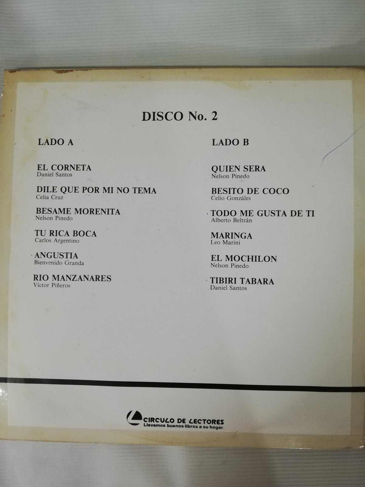 LP SONORA MATANCERA - SELECCIONES CIRCULO DE LA SONORA MATANCERA - VINYL X 3