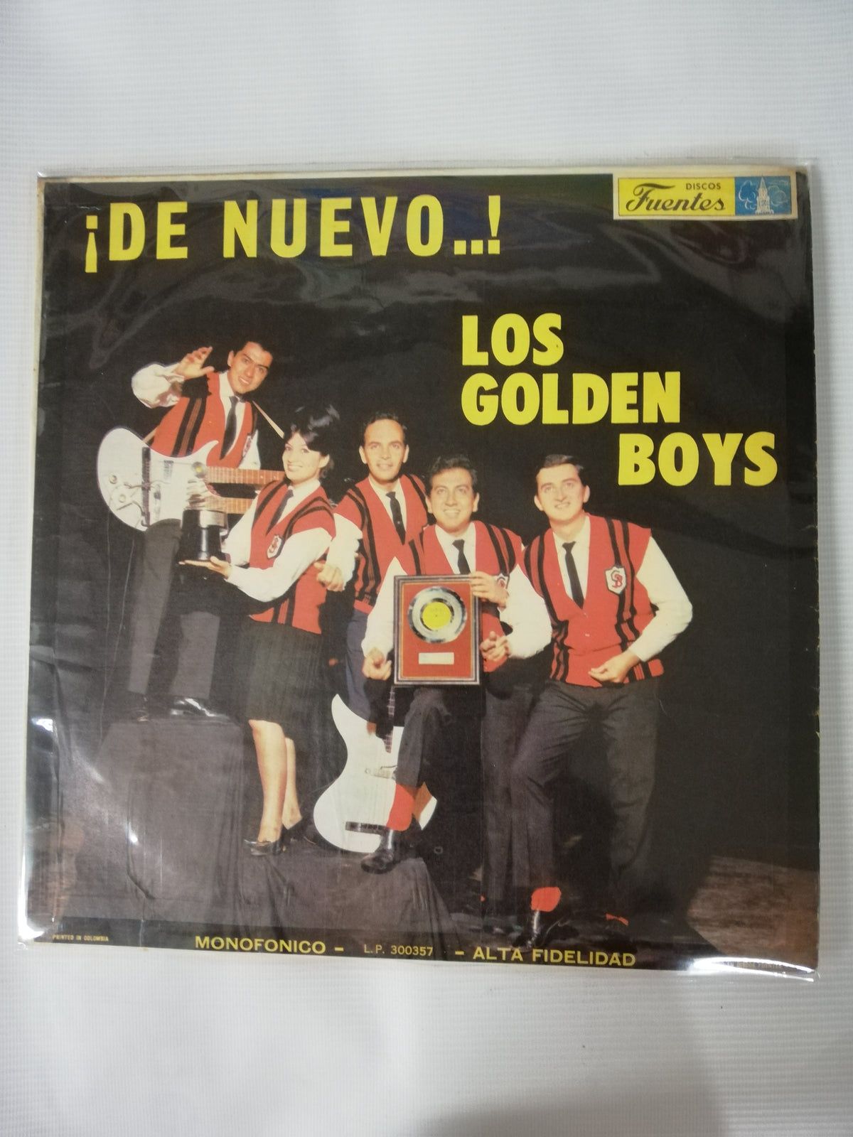 LP LOS GOLDEN BOYS - DE NUEVO..! LOS GOLDEN BOYS