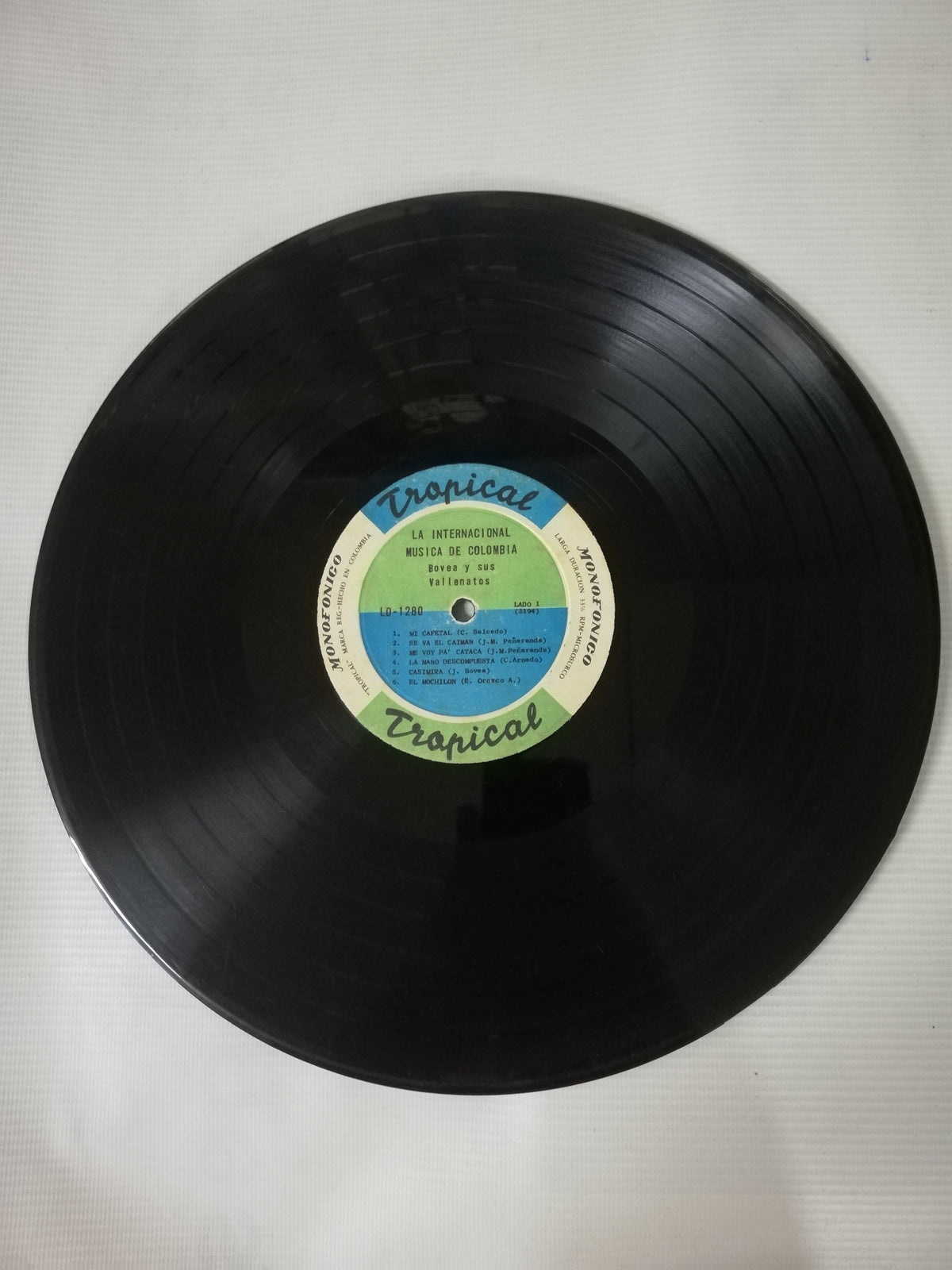 LP BOVEA Y SUS VALLENATOS - LA INTERNACIONAL MÚSICA DE COLOMBIA