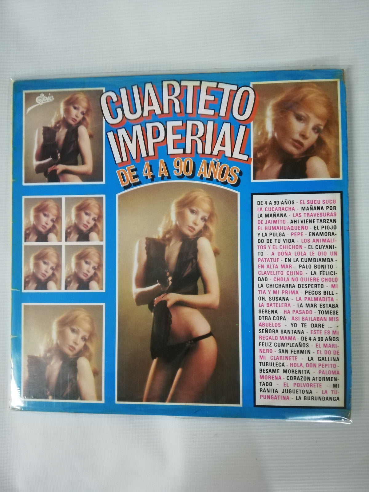 LP CUARTETO IMPERIAL - DE 4 A 90 AÑOS