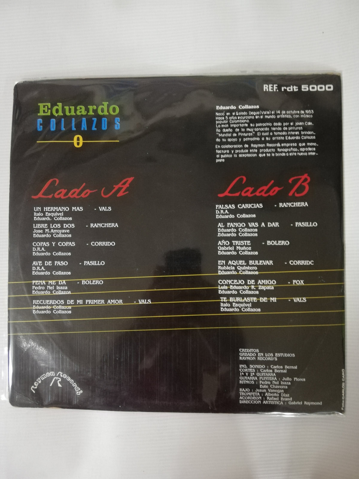 LP EDUARDO COLLAZOS -  GUITARRAS Y CANTINAS