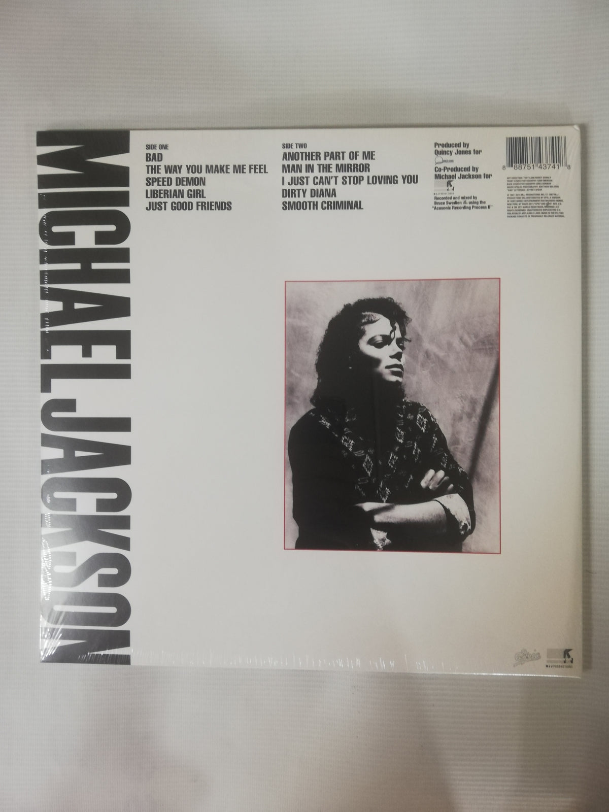 LP MICHAEL JACKSON - BAD