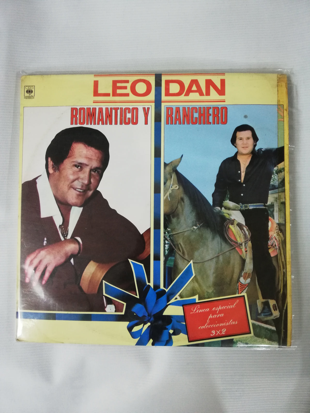 LP LEO DAN - ROMÁNTICO Y RANCHERO - VINYL X 3