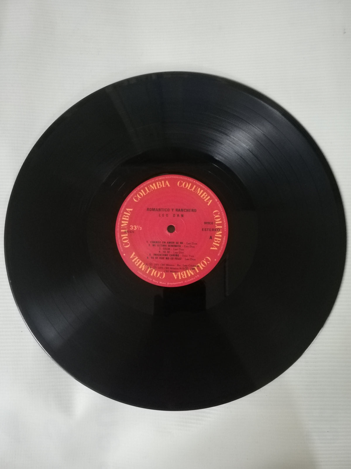 LP LEO DAN - ROMÁNTICO Y RANCHERO - VINYL X 3