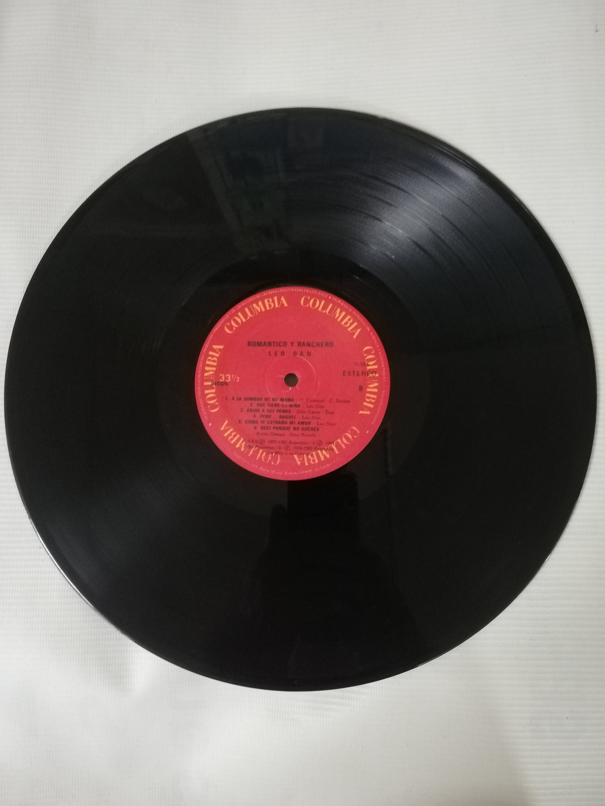 LP LEO DAN - ROMÁNTICO Y RANCHERO - VINYL X 3