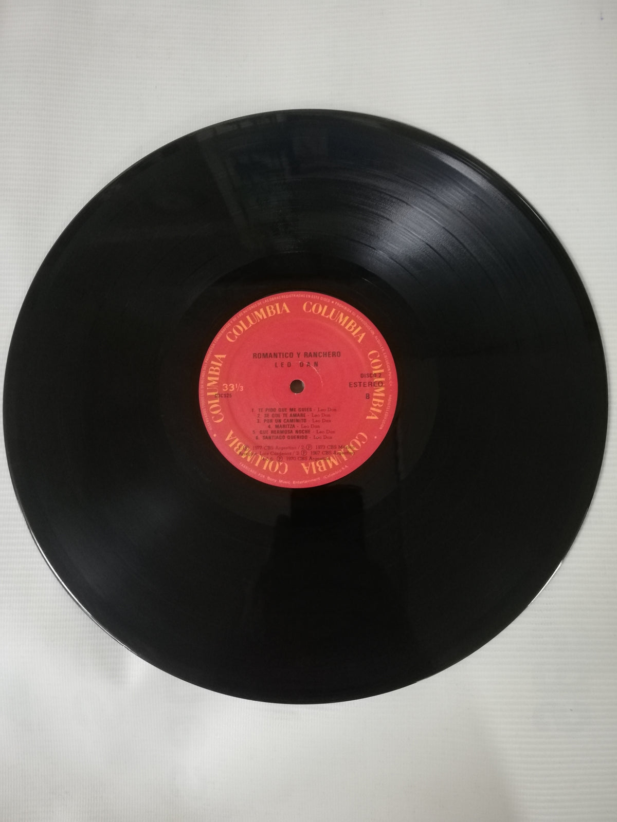 LP LEO DAN - ROMÁNTICO Y RANCHERO - VINYL X 3