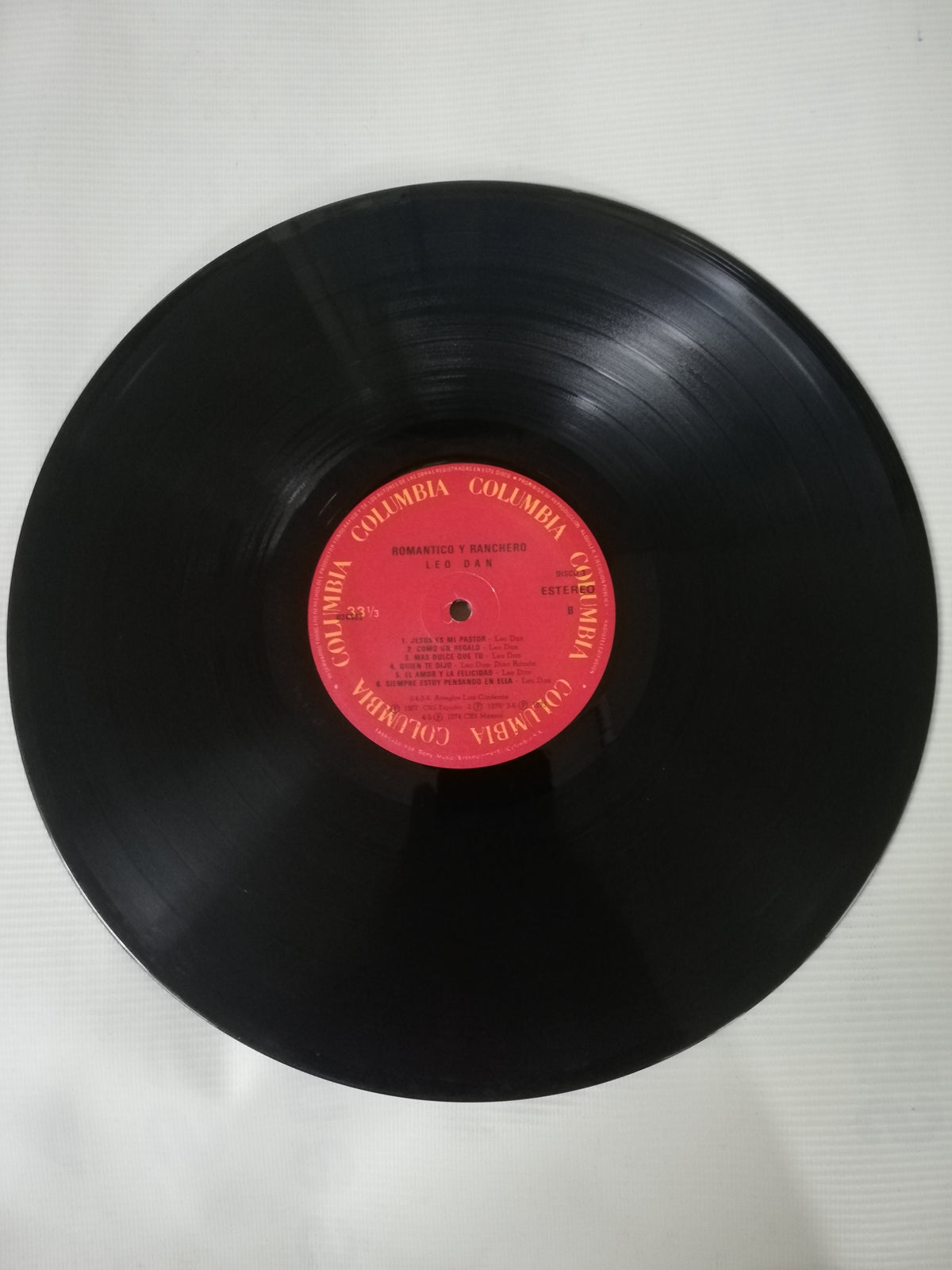 LP LEO DAN - ROMÁNTICO Y RANCHERO - VINYL X 3