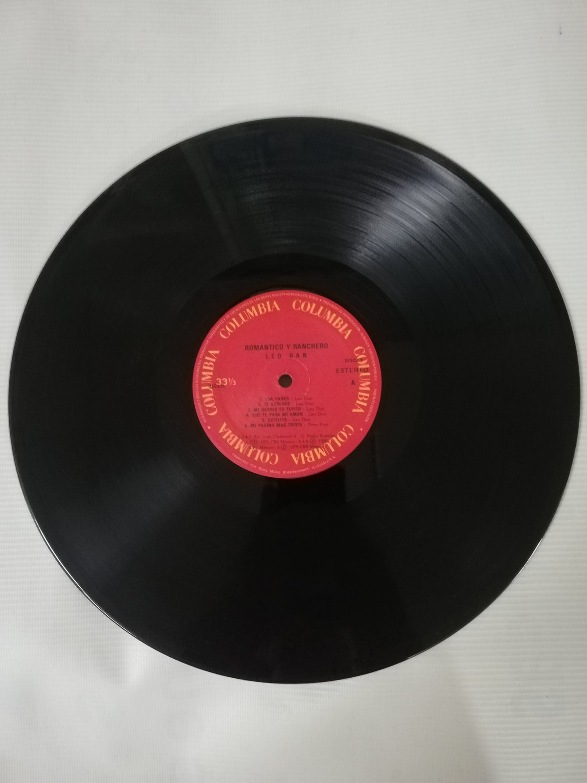 LP LEO DAN - ROMÁNTICO Y RANCHERO - VINYL X 3