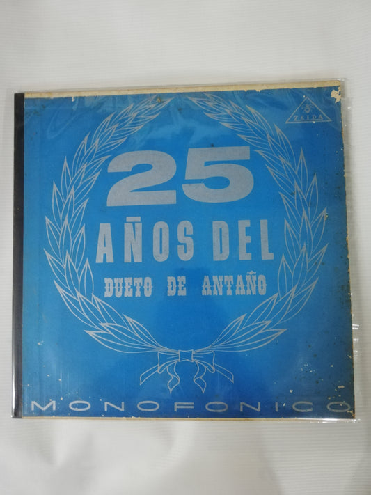 LP DUETO DE ANTAÑO - 25 AÑOS DEÑ DUETO DE ANTAÑO - VINYL X 2