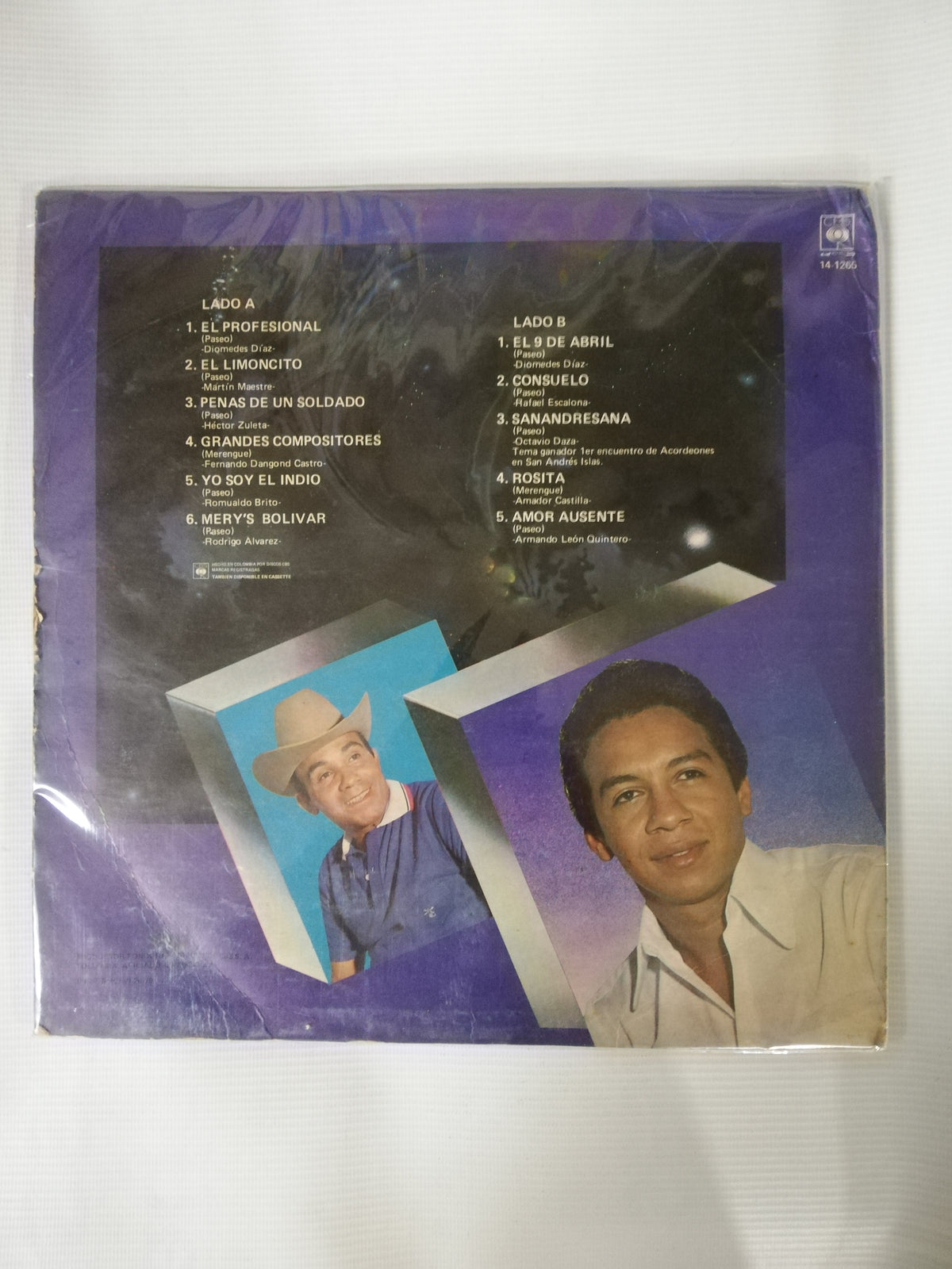 LP DIOMEDES DIAZ & COLACHO MENDOZA - LOS PROFESIONALES