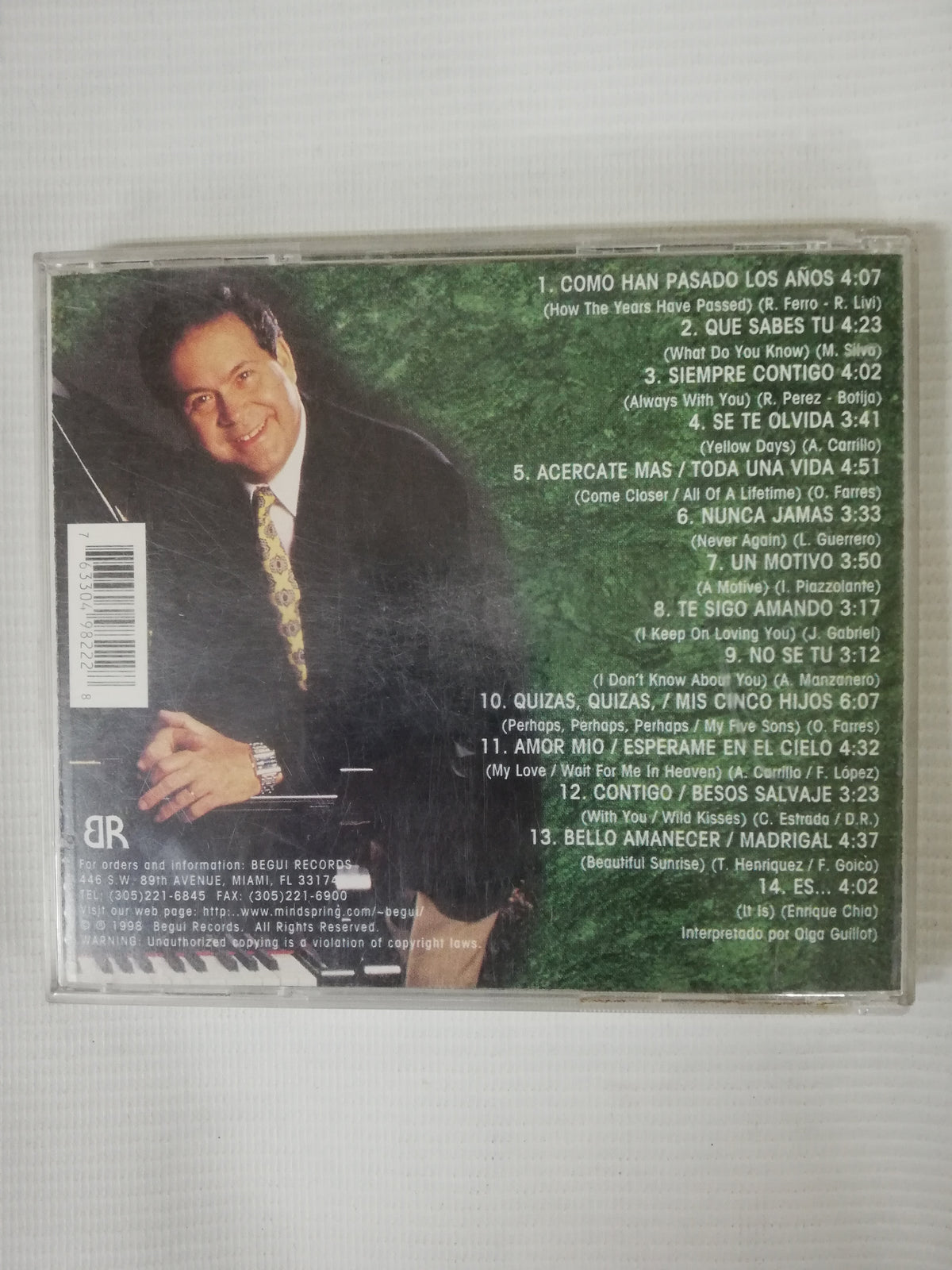 CD ENRIQUE CHIA - CON AMOR