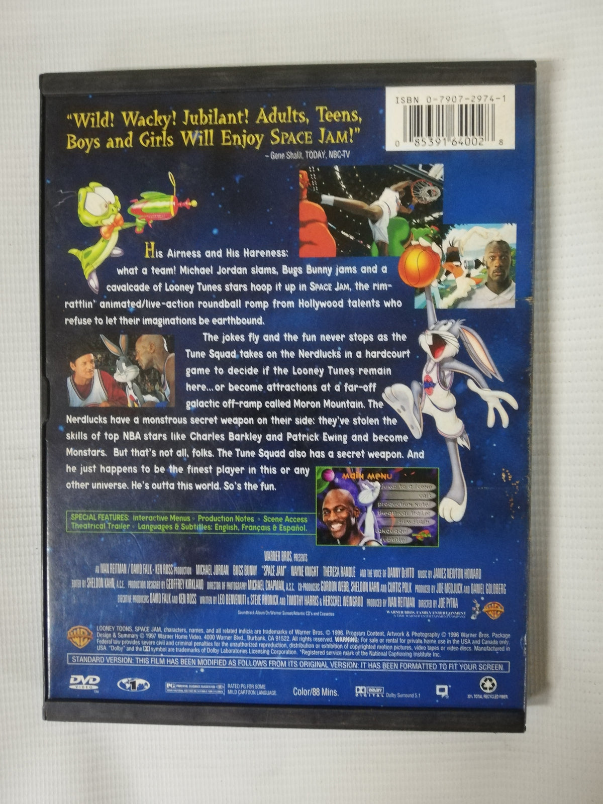 DVD SPACE JAM
