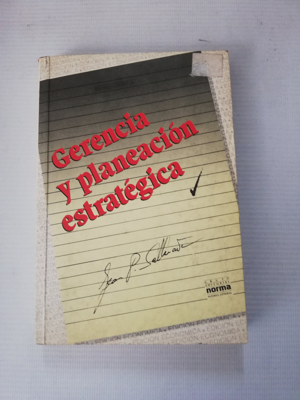 GERENCIA Y PLANIFICACION ESTRATEGICA - JEAN PAUL SALLENAVE
