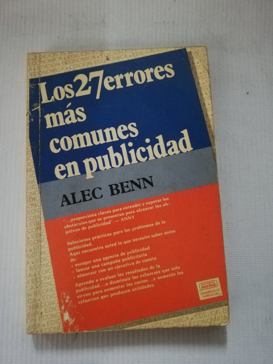 LOS 27 ERRORES MAS COMUNES EN PUBLICIDAD - ALEC BENN