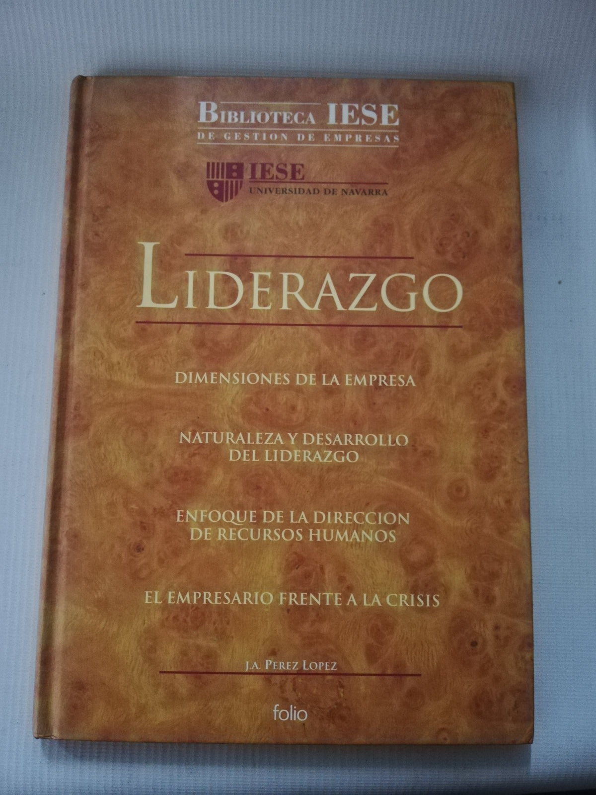 LIDERAZGO - J.A PEREZ LOPEZ