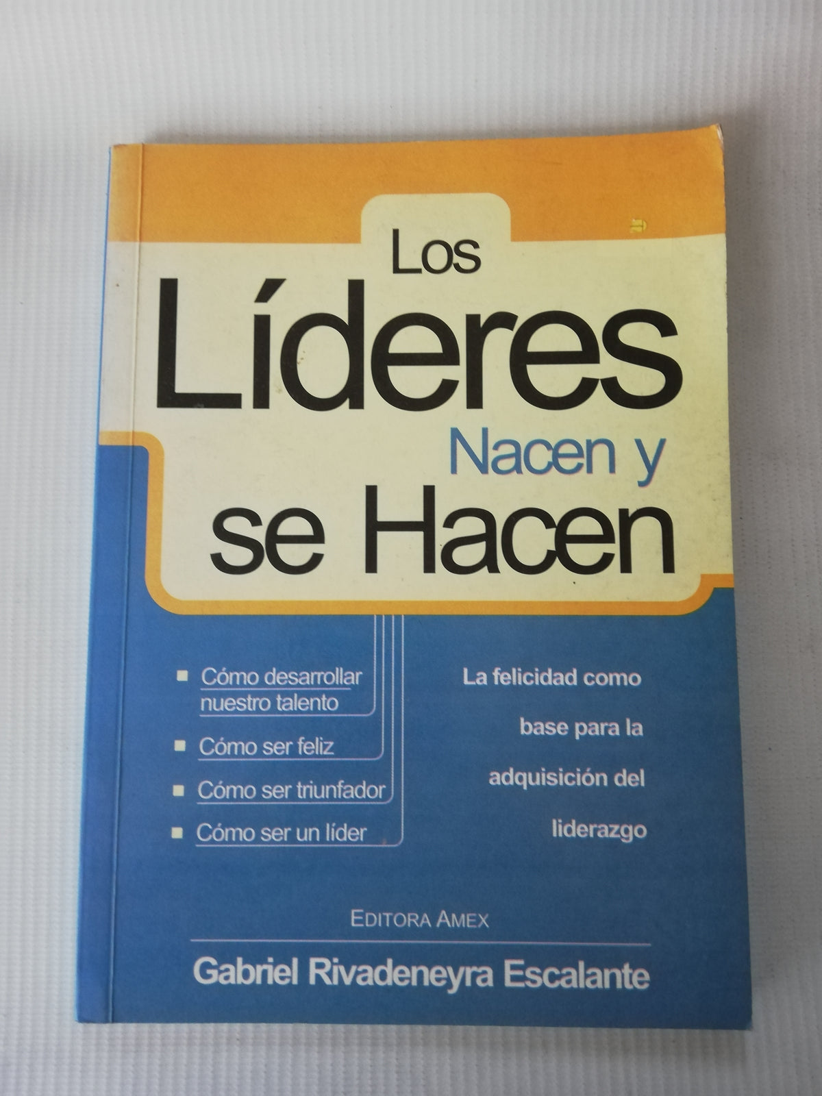LOS LIDERES NACEN Y SE HACEN - GABRIEL RIVADENEYRA ESCALANTE