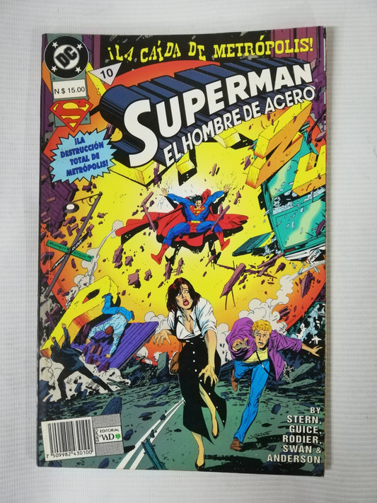 SUPERMAN EL HOMBRE DE ACERO No. 10